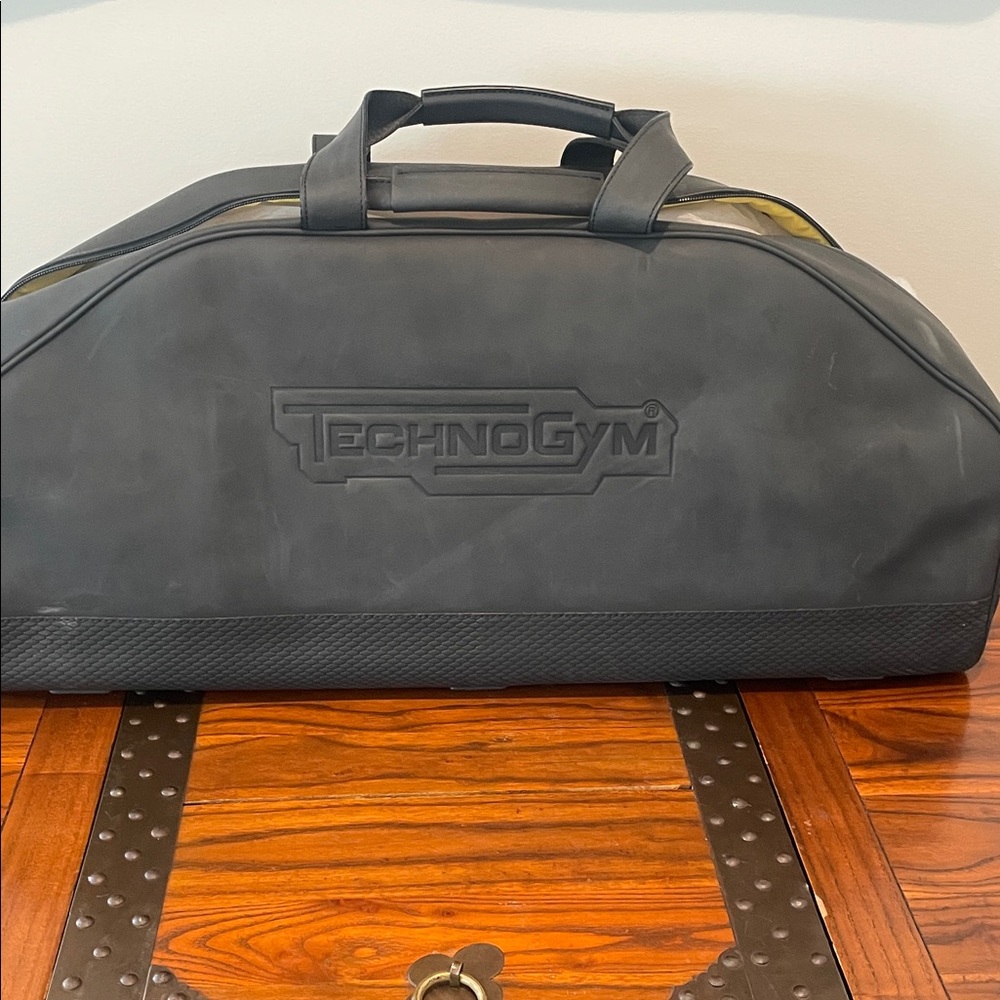 Black and Yellow Duffel Bag - Picture 2 of 6